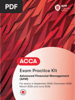 December 2025 Acca Official Mock Exam Question Paper | PDF