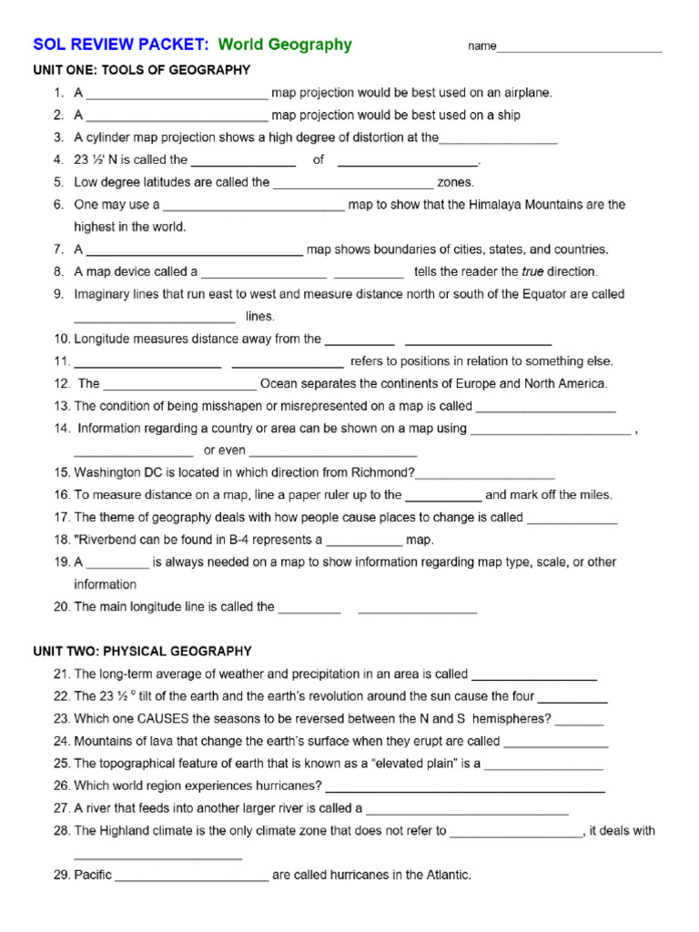 Geo 1 | PDF