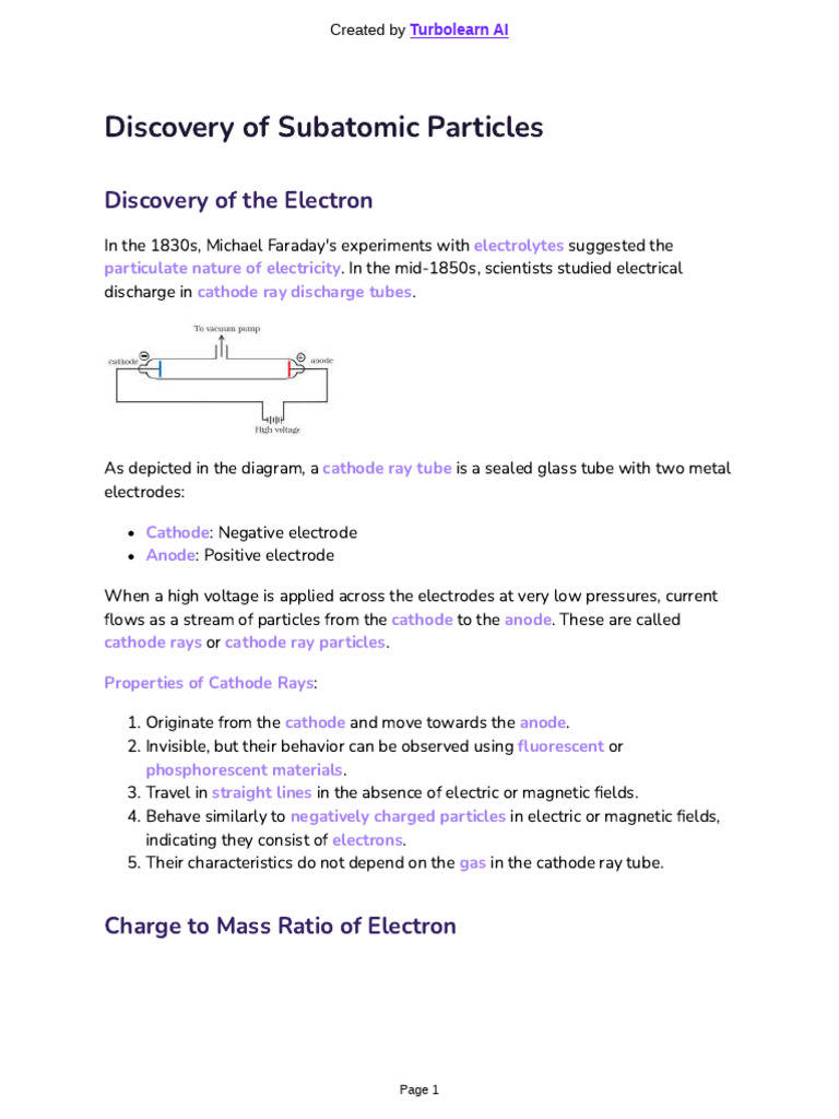 Structure of Atom- Notes | PDF | Atomic Orbital | Electromagnetic Radiation