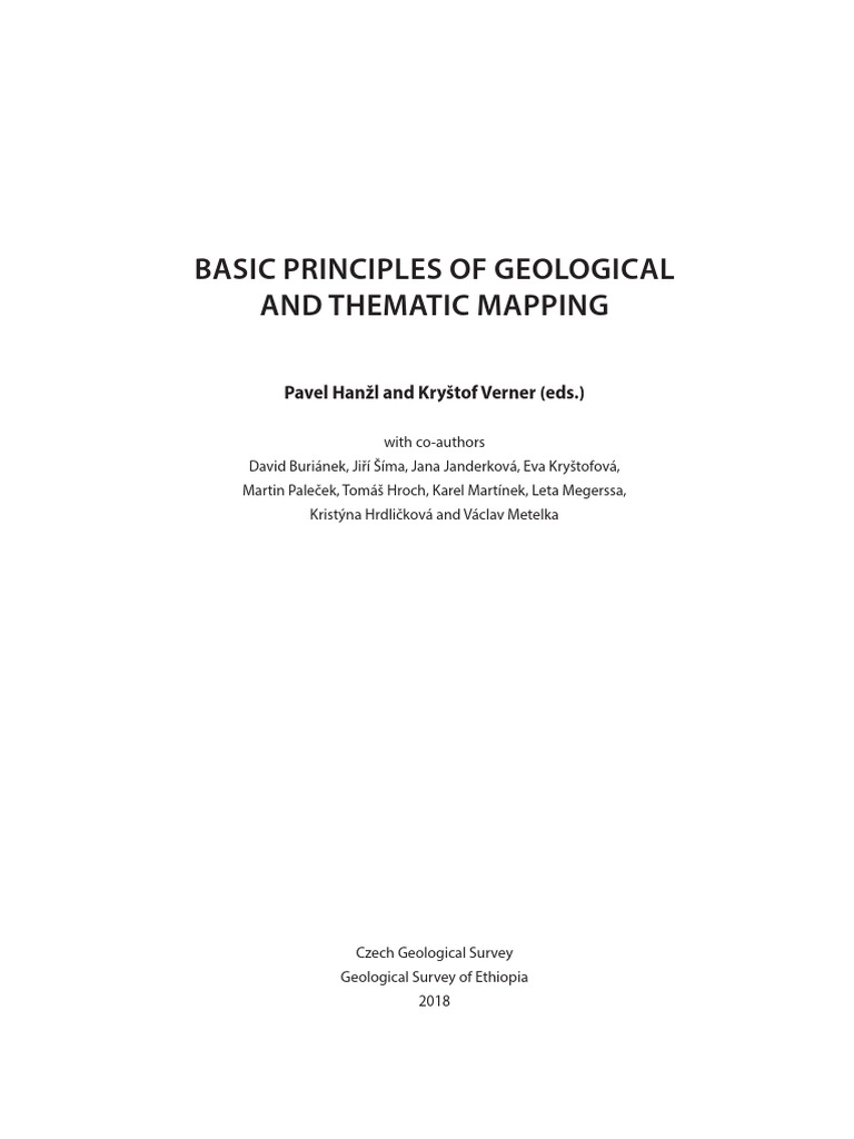 Basic Principles of Geological and Thematic Mapping | PDF | Latitude ...