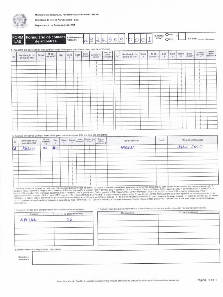 FORM-IN e FORM-LAB | PDF