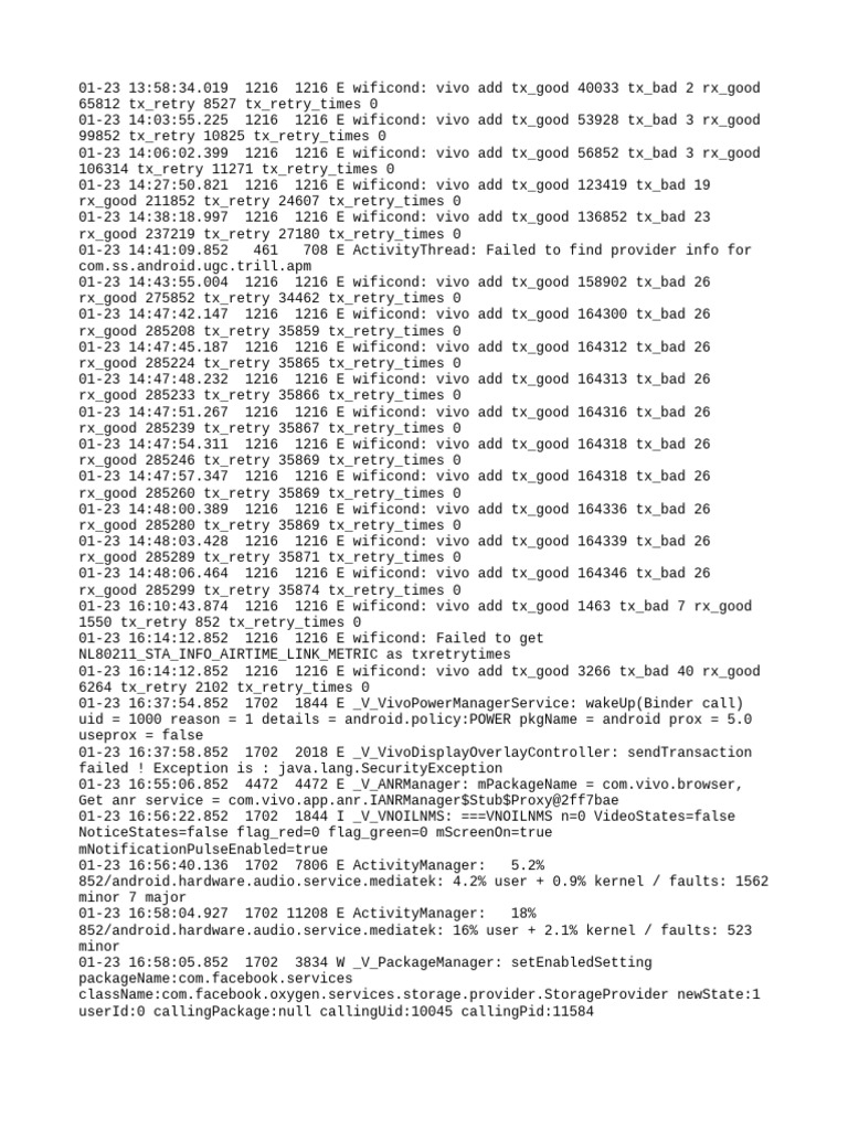 Log | PDF | Computing | Utility Software