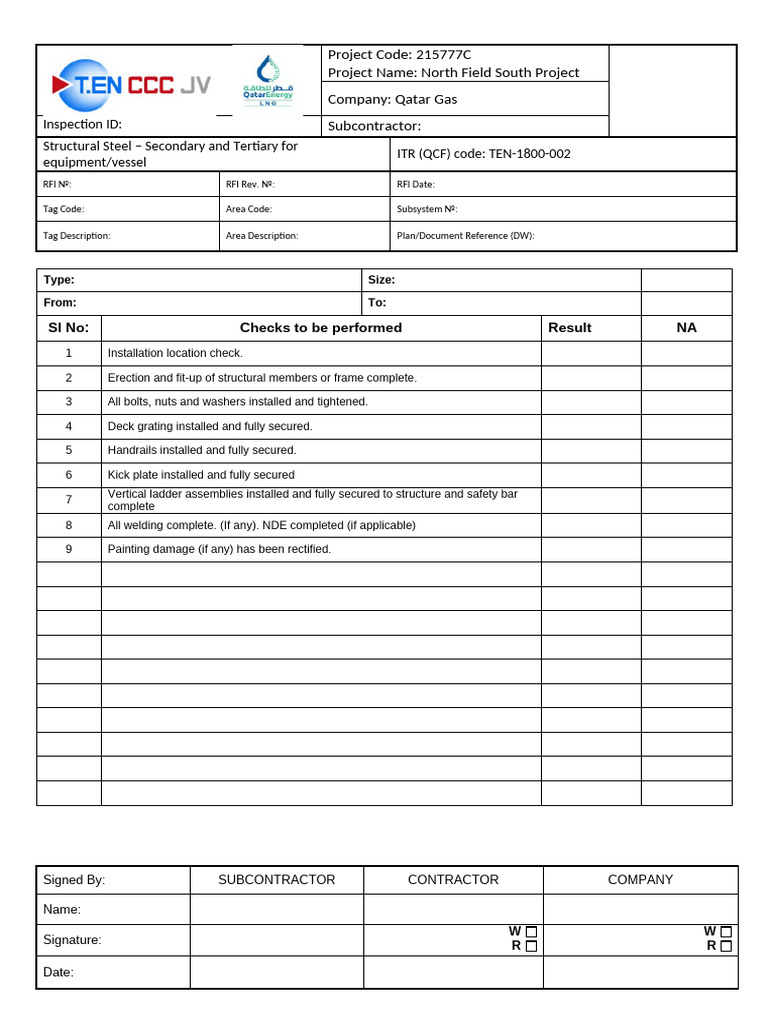 NFS - Epc HBK ST Itp 20001 - 0004 - Ten 1800 002 | PDF