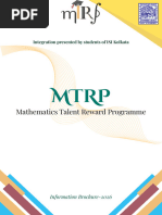 MTRP 2026 For Sphs Students-1 | PDF