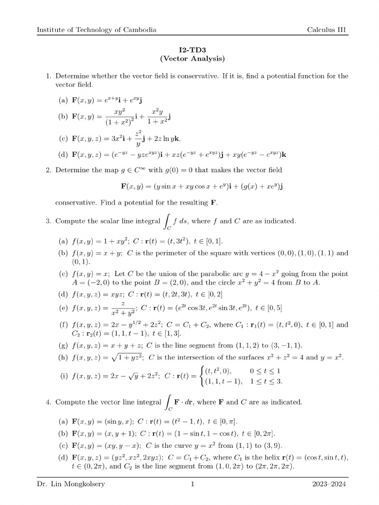 Cal3-TD3 (3 Jan) | PDF