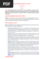 Understanding the 6 Vs of Big Data | PDF | Big Data | Data