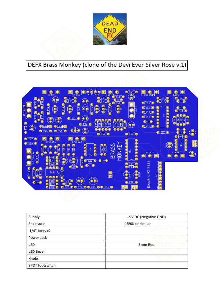 Brass Monkey Build | PDF | Electronic Engineering | Electronics
