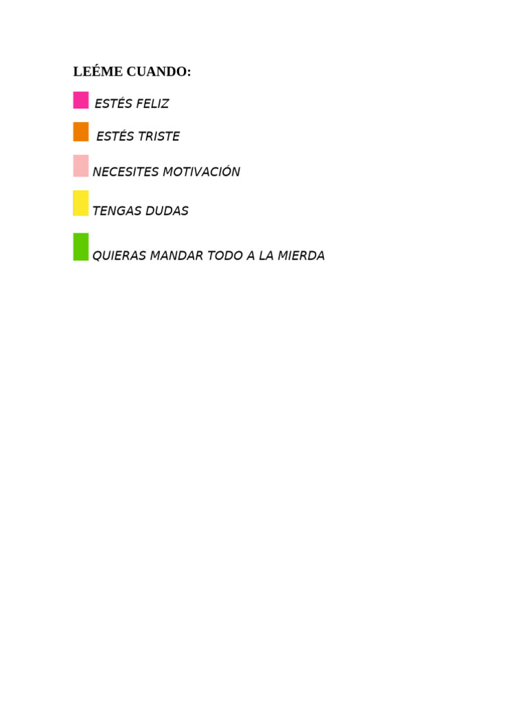 Leéme Cuando | PDF