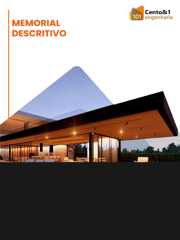 Memorial Descritivo - Completo - Predio - Comercial | PDF | Argamassa ...