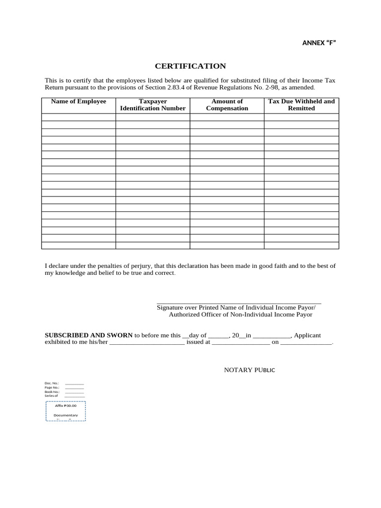 Annex F RR 11-2018 (2) | PDF