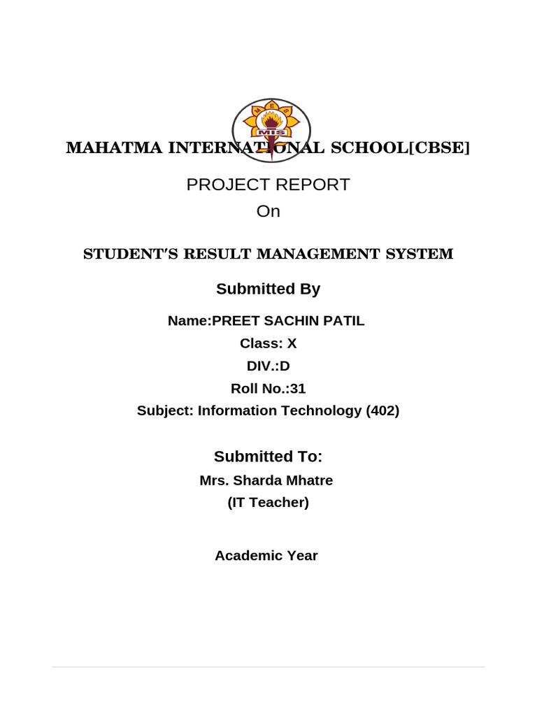 10th IT 402 Refrence Project File 2024 2025 | PDF | Databases | Button ...