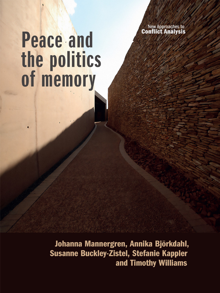 Politics of Memory Book | PDF | Peace | Democracy