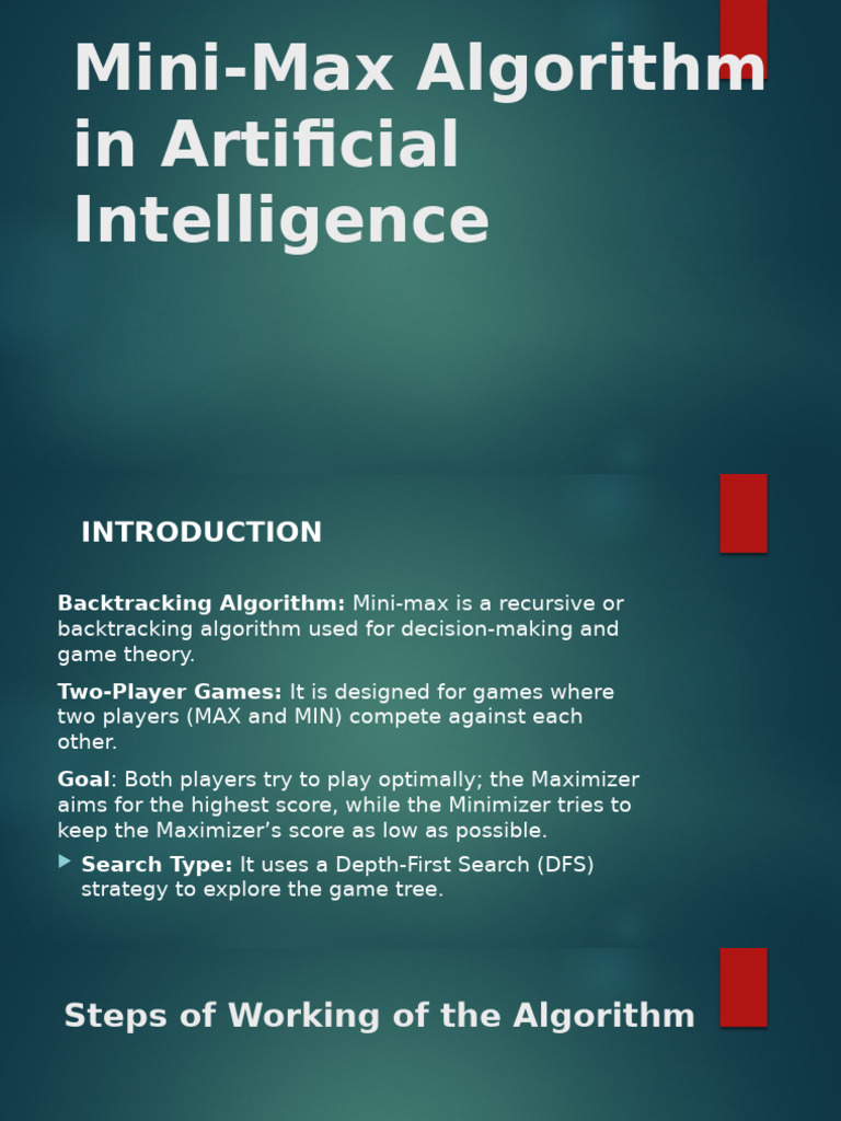 Minimax Algorithm Search | PDF