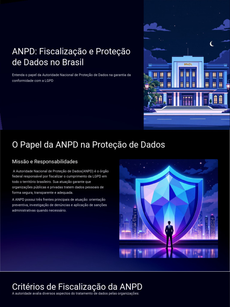 ANPD Fiscalizacao e Protecao de Dados No Brasil PDF | PDF | Justiça ...