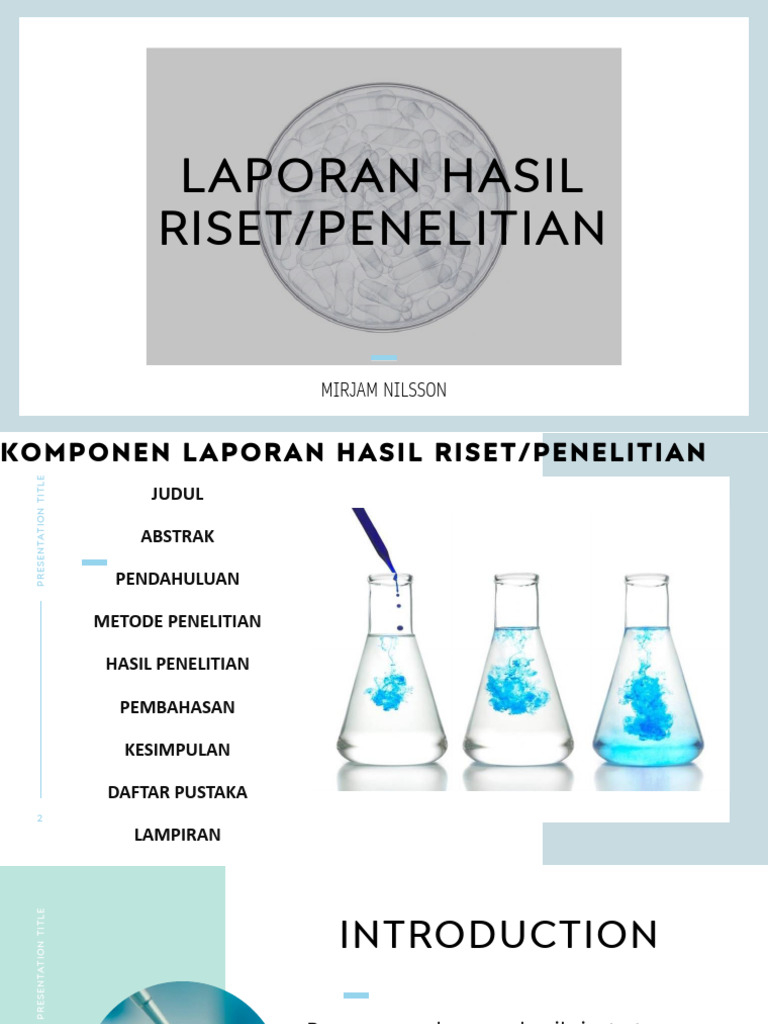 Laporan Hasil Riset | PDF