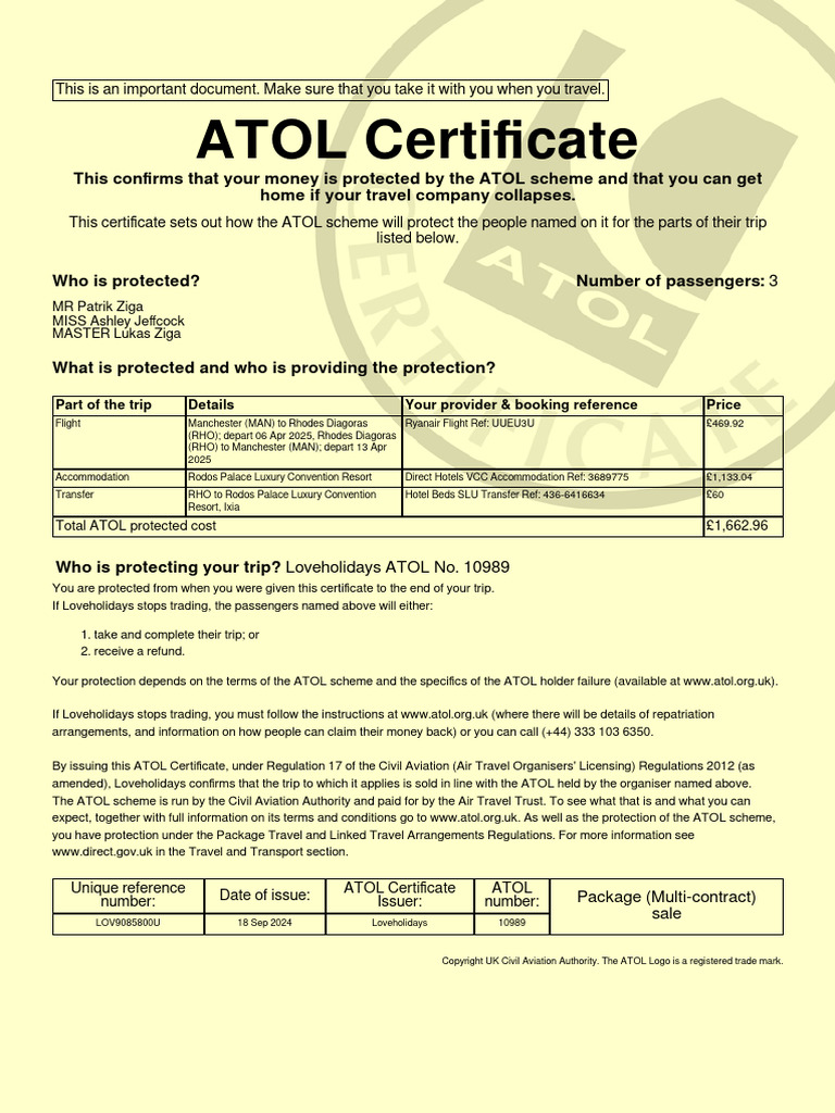 atol 2 | PDF | Aviation