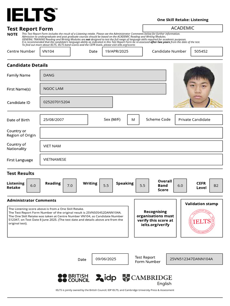 Chung Chi Ielts | PDF