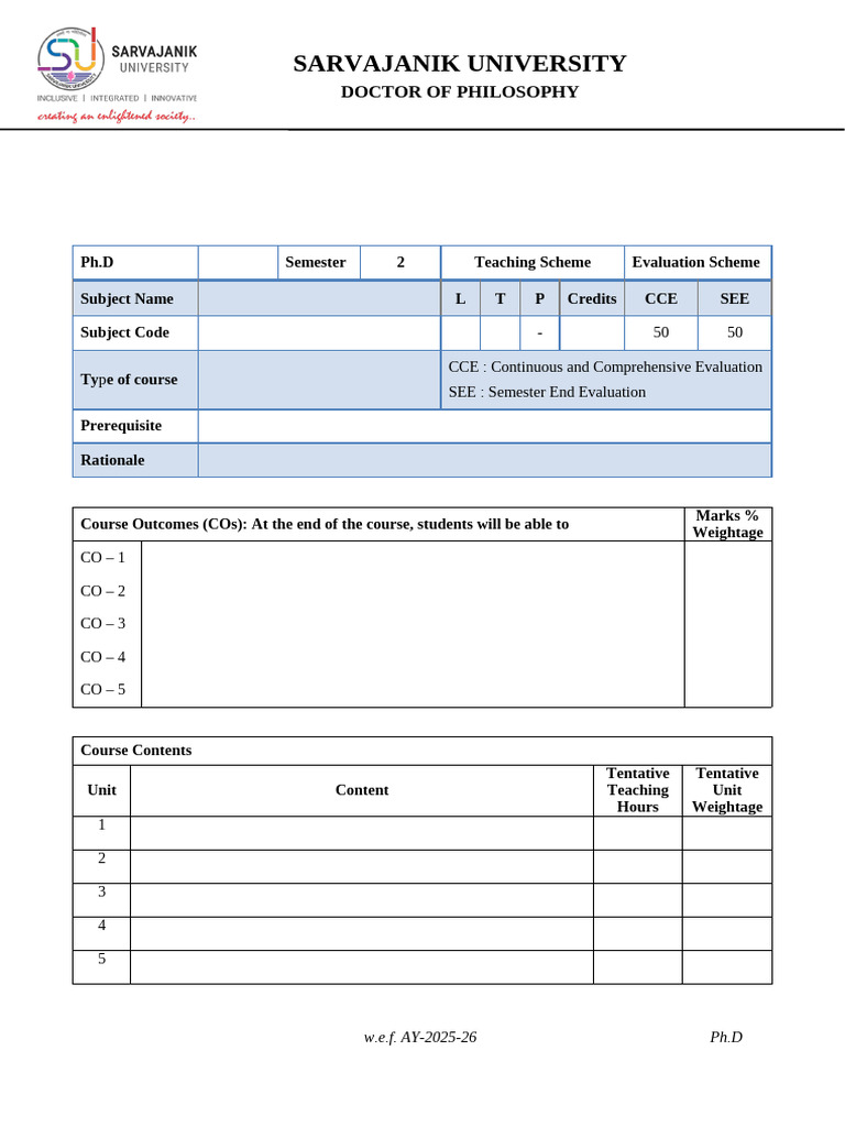 Paper 3 - Template PH.D Coursework Subject | PDF
