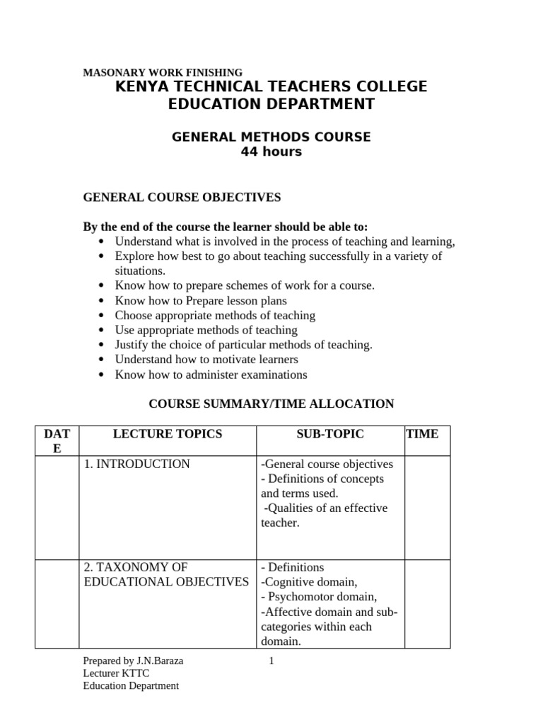 Training Methodology | PDF | Learning | Teachers