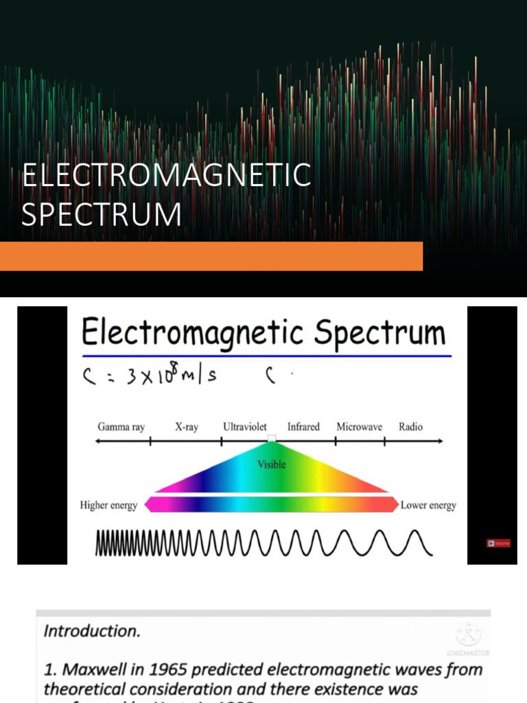 Electromagnetic Spectrum | PDF