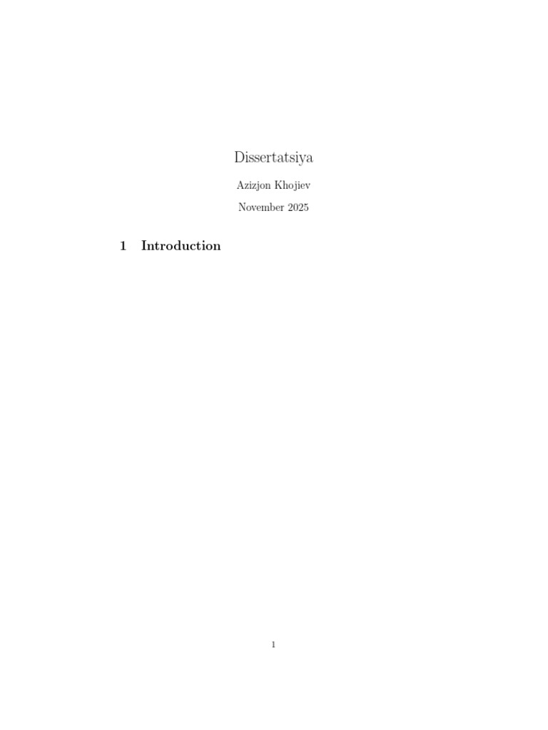 Disser Tatsi Ya | PDF