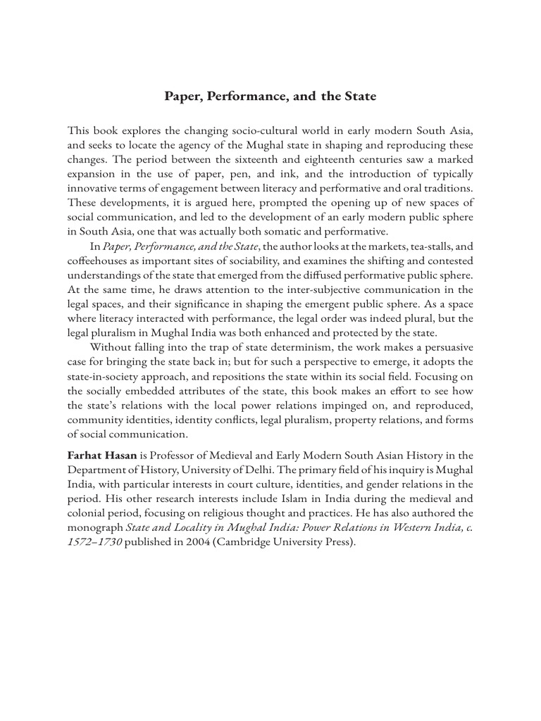 Hasan, Paper, Performance | PDF | Public Sphere