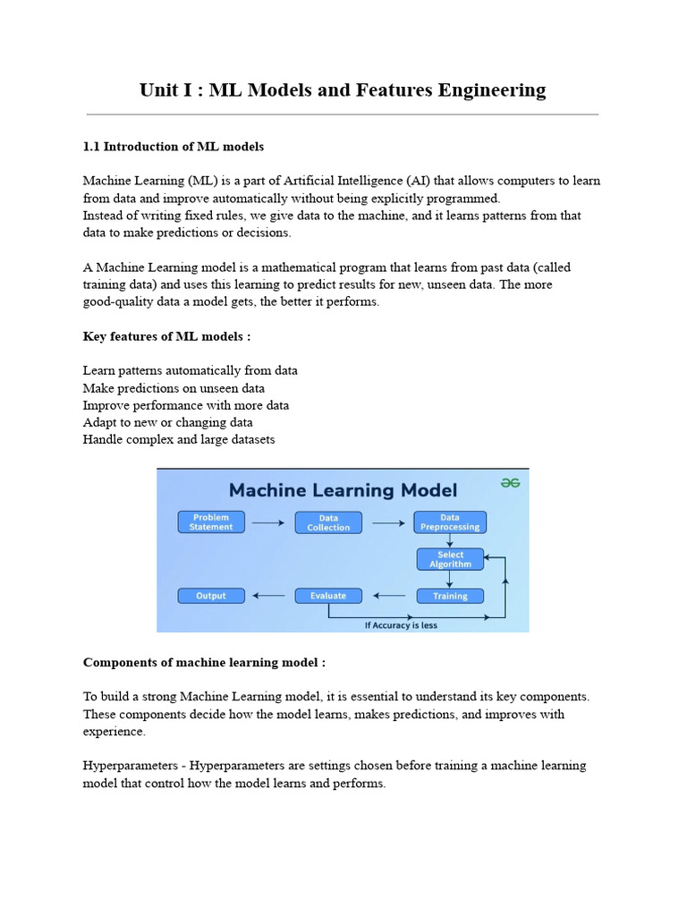 AAM Unit 1 | PDF | Machine Learning | Akaike Information Criterion
