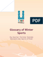 Kış Sporları Terimleri Sözlüğü