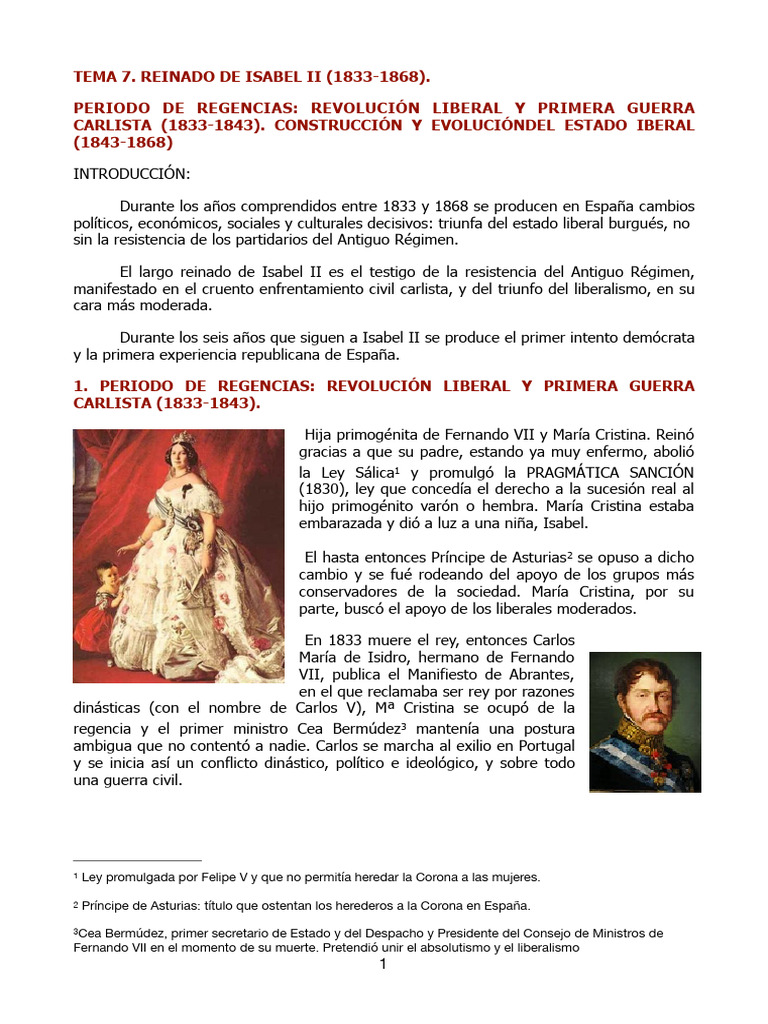 Isabel II (2026) | PDF | Política de españa | España