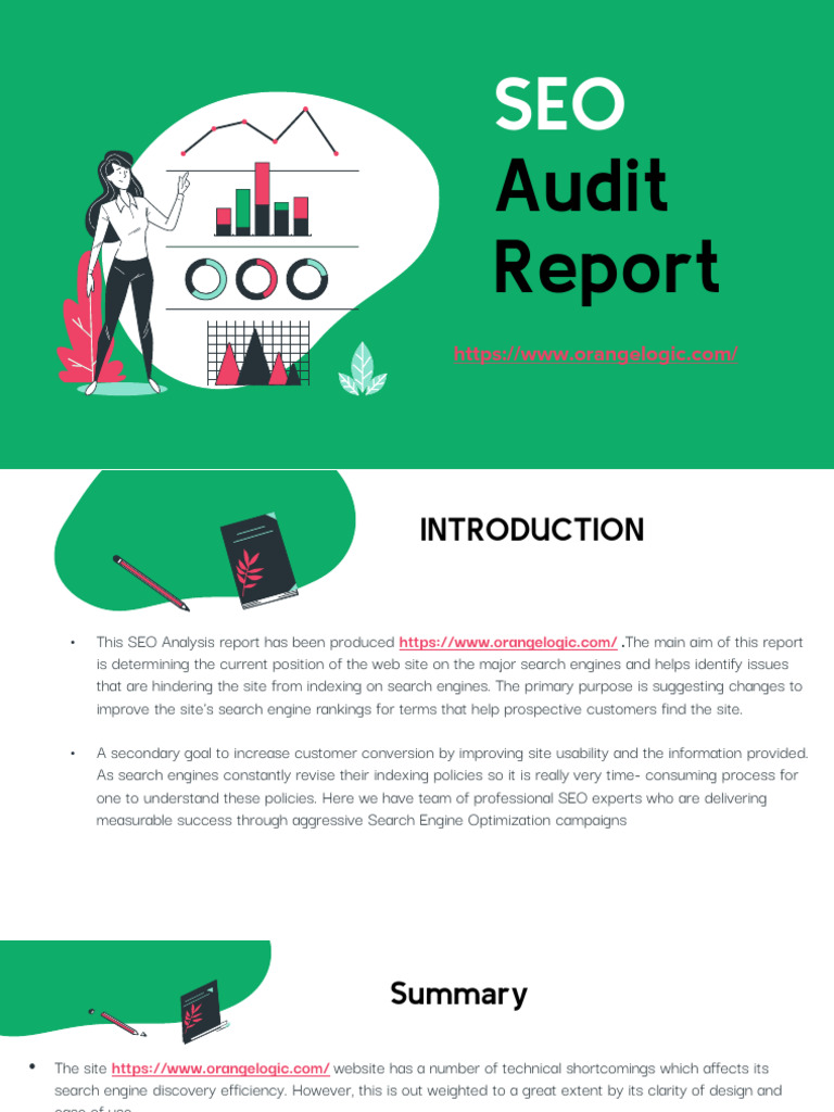 SEO Audit Report - Orange Logic | PDF | Search Engine Optimization ...