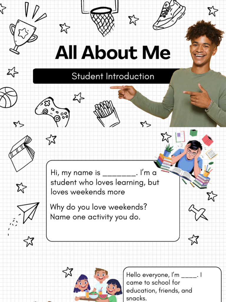 Grades 7 To 11 Self Introduction | PDF