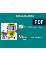 School Activities: They Take The School Bus