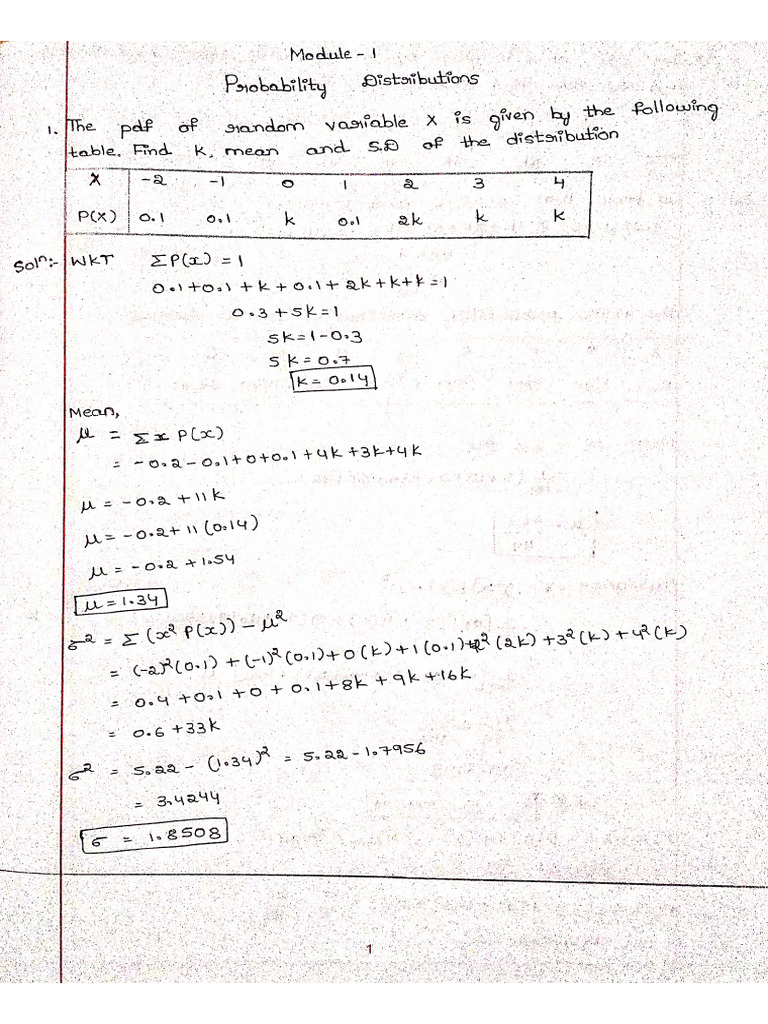 Maths Assignment 1 | PDF