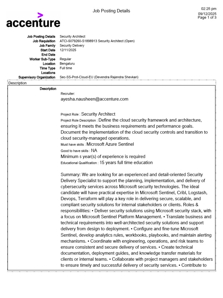 Job Posting Details | PDF | Cloud Computing | Computing