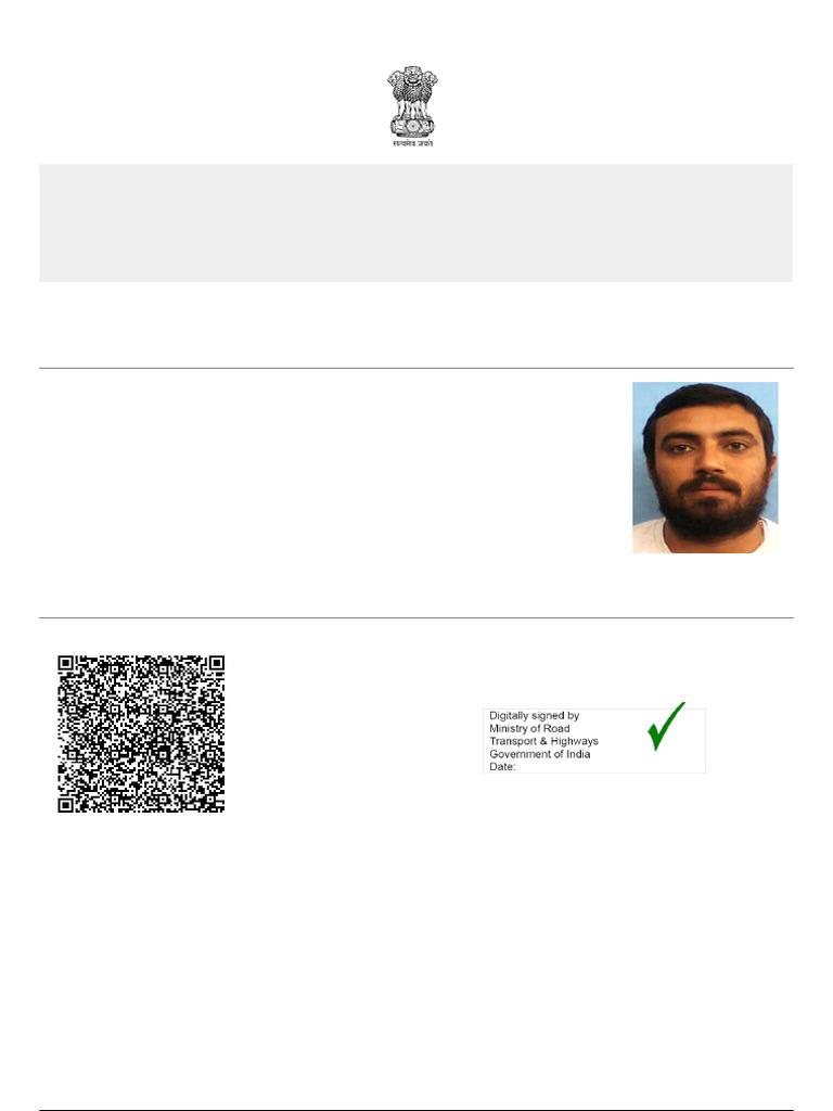 Driving License | PDF