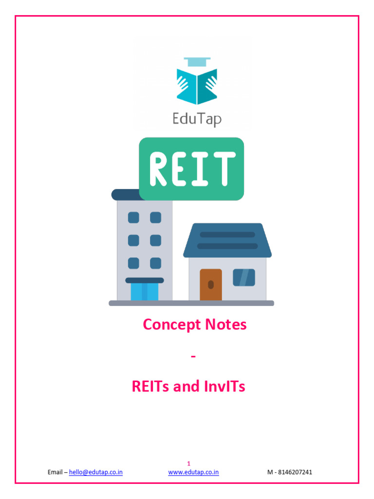 Concept_Notes_lyst5205 | PDF | Real Estate Investment Trust | Investing
