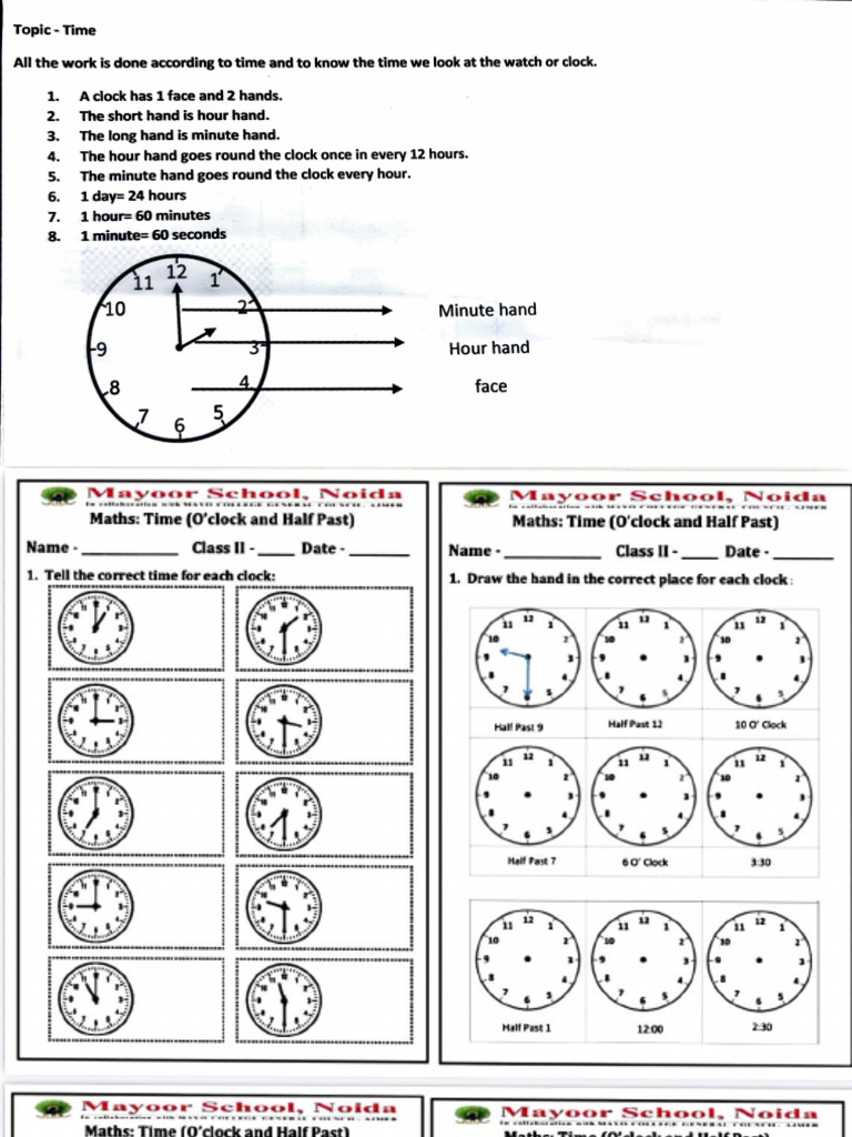Time & Calendar | PDF