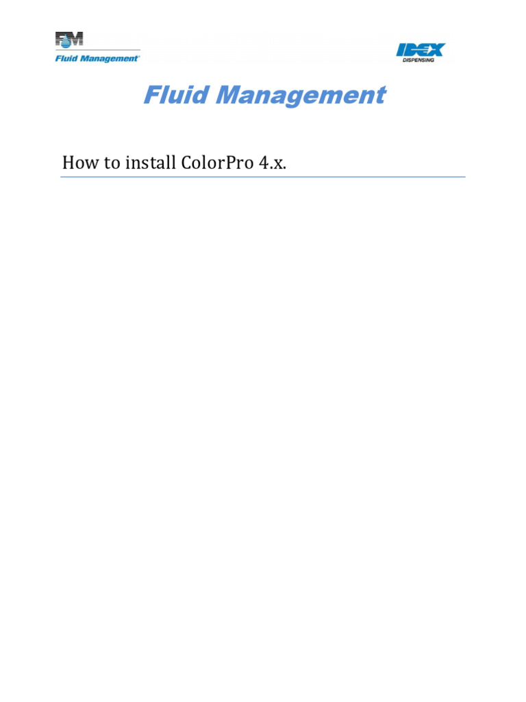 How To Install Color Pro 4 | PDF | Computer File | Directory (Computing)