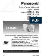 DMC-FH25 DMC-FH24 Dmc-Fh5 Dmc-Fh2: Basic Owner's Manual