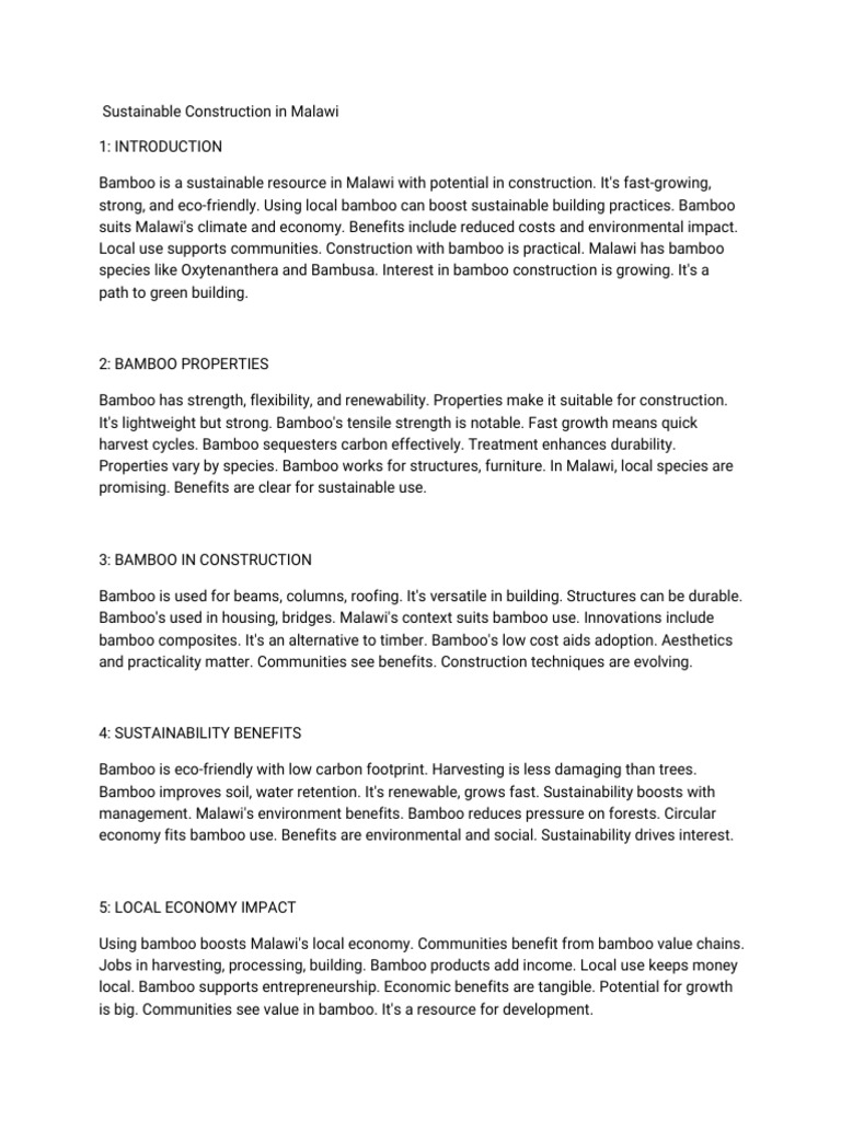 Sustainable Construction | PDF | Sustainability | Climate Resilience