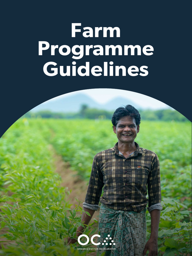 OCA Farm Programme Guidelines 2023 | PDF | Organic Farming | Agriculture
