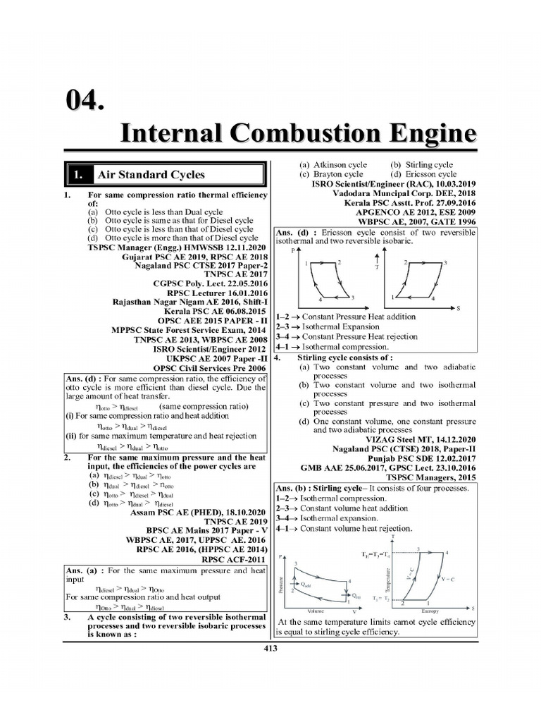 IC Engine | PDF
