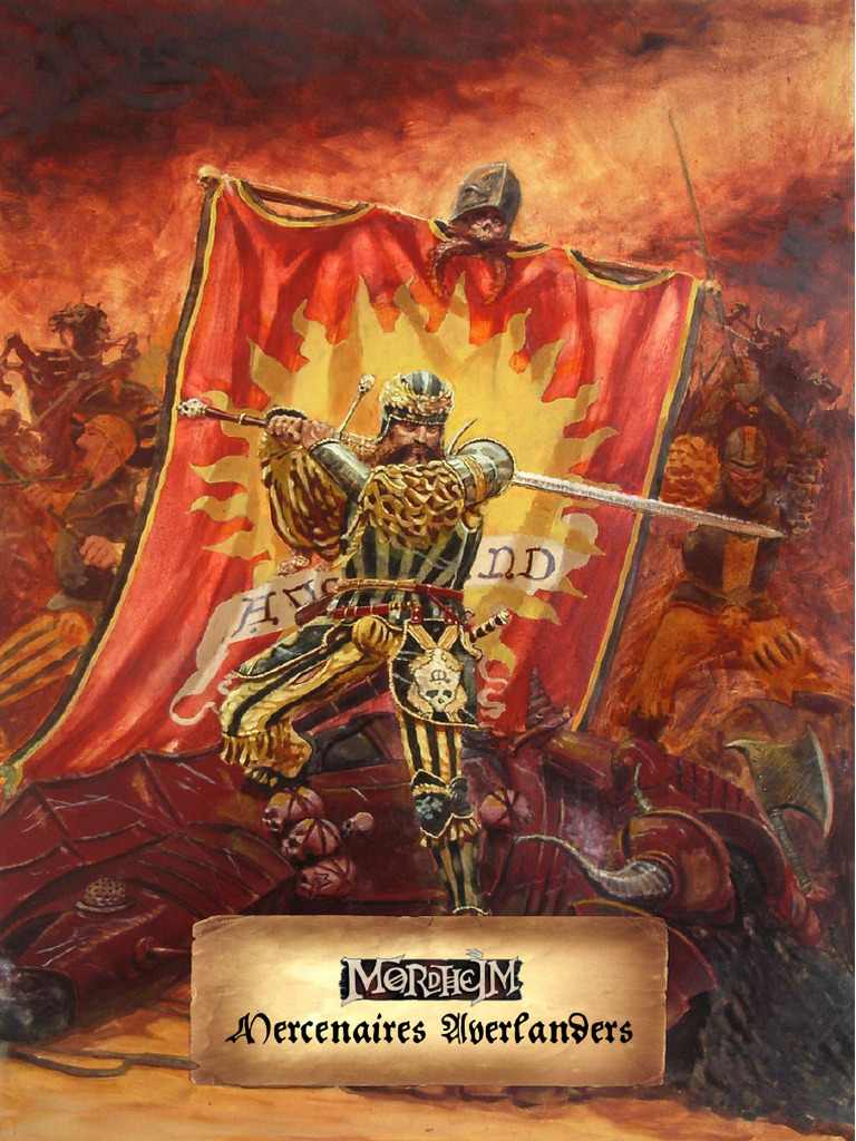 Mordheim - Bande - Mercenaires Averlanders - Couverture | PDF