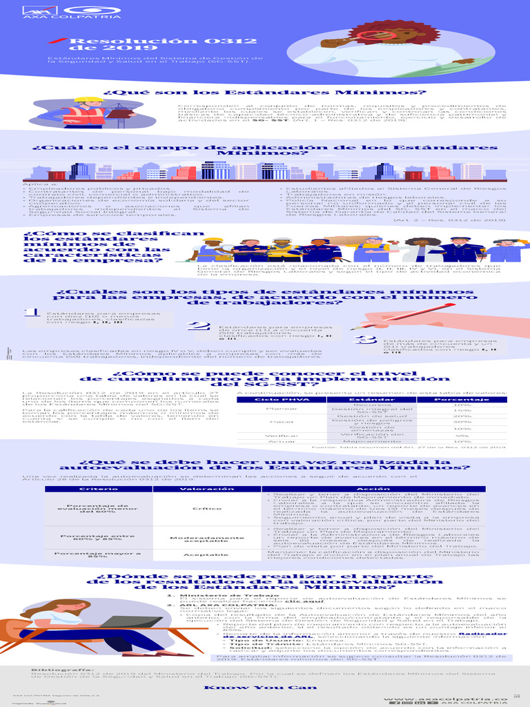 Infografia Resolucion 0312 de 2019 2 | PDF