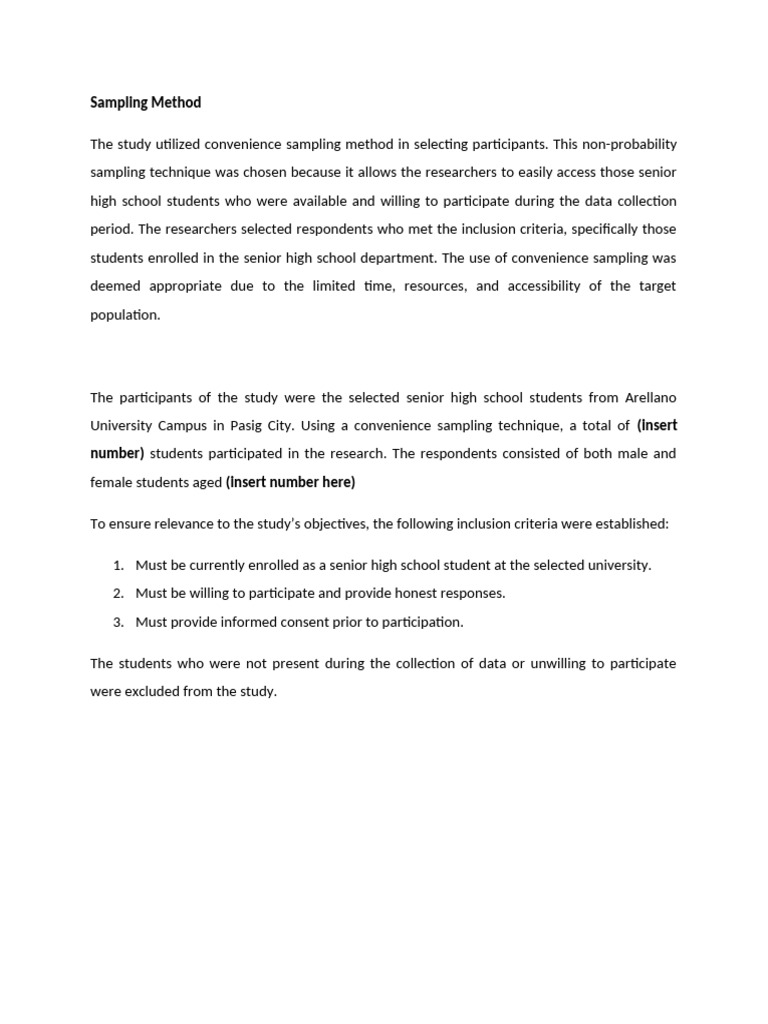Sampling Method-WPS Office | PDF