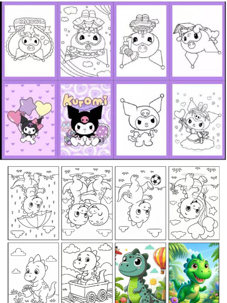 Libritos para Colorear | PDF