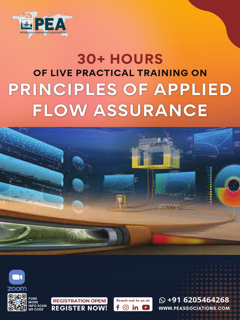 Principles of Applied Flow Assurance | PDF | Oil Well | Petroleum Reservoir