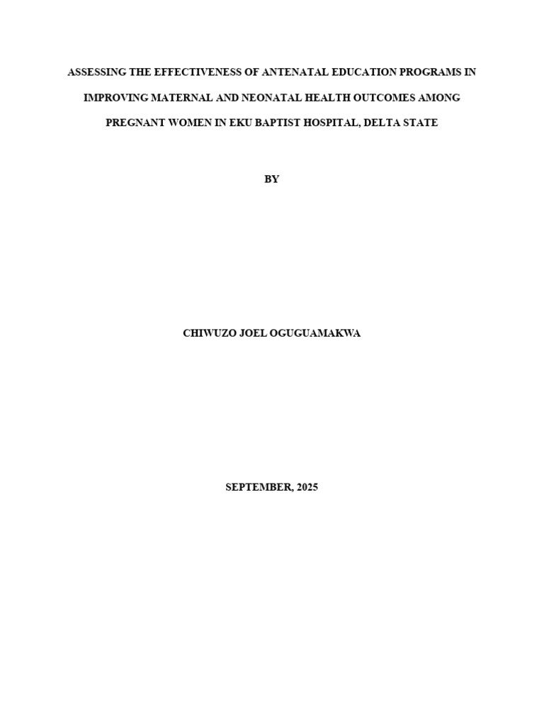 Antenatal Education | PDF | Maternal Health | Pregnancy