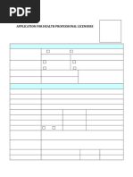 DHP Licensing Process for Healthcare Practitioners | PDF