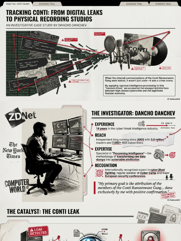 Tracking Conti From Leaks To Studios | PDF